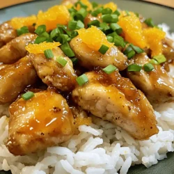 - 1 lb chicken breast, cut into bite-sized pieces - 1 cup orange marmalade - 2 tablespoons soy sauce The main ingredients are simple. Chicken breast gives a juicy base. Orange marmalade adds sweetness and tang. Soy sauce brings in that savory depth. These three ingredients work together to create a sweet and savory flavor that is hard to resist. - Mixing bowl - Baking dish - Parchment paper You need a few tools to make this dish. A mixing bowl helps you combine the marmalade and soy sauce. Use a baking dish to cook the chicken. Parchment paper keeps the chicken from sticking and makes cleanup easy. - Green onions - Sesame seeds - Rice or vegetables for serving For extra flavor, add green onions on top. They give a nice crunch and color. Sesame seeds add a nutty taste and look great. Serve the chicken over rice or with veggies for a complete meal. You can find the Full Recipe for more details on making this dish. - In a large mixing bowl, combine 1 cup orange marmalade and 2 tablespoons soy sauce. - Use a whisk or spoon to mix until well blended. This creates a tasty glaze for your chicken. - Take 1 lb chicken breast, cut into bite-sized pieces, and coat them in the marinade. - Make sure all pieces are fully covered. For the best flavor, marinate for at least 30 minutes. If you have time, marinate overnight in the fridge. - Preheat your oven to 400°F (200°C) while the chicken marinates. - Line a baking dish with parchment paper for easy cleanup. - Place the marinated chicken pieces in a single layer in the dish. - Bake for 20-25 minutes. Check the chicken halfway through and turn them for even cooking. The chicken should be cooked through and have a nice glaze. - After baking, let the chicken cool for a few minutes before serving. Try serving this dish over rice or with steamed veggies. For a fun touch, drizzle any extra glaze on top! You can find the Full Recipe linked earlier for more details. To get the best taste, marinate the chicken for at least 30 minutes. If you have more time, let it sit overnight in the fridge. This helps the chicken soak up all the flavors. You can also adjust the sweetness of the dish. If you like it sweeter, add more orange marmalade. For a less sweet taste, use less. This way, you control the flavor just how you want it. To check if the chicken is done, use a meat thermometer. The internal temperature should reach 165°F (75°C). If you don’t have a thermometer, cut a piece open. The juice should run clear, and the meat should look white, not pink. To avoid dry chicken, keep an eye on the cooking time. Bake it for 20-25 minutes, turning halfway through. This keeps the chicken juicy and tender. For serving, place the orange chicken over a bed of fluffy white rice or steamed broccoli. This adds color and texture to your plate. After plating, drizzle any extra glaze from the baking dish on top. For added flair, garnish with chopped green onions or sesame seeds. These little touches make your meal look and taste even better. {{image_2}} You can switch the chicken for pork or tofu. For pork, use tenderloin or chops. Cut them into small pieces like the chicken. For tofu, press it to remove water, then cube it. Both options work well with the orange glaze. They soak up the flavor just like chicken. Add garlic or ginger to boost the taste. Garlic adds a nice kick, while ginger gives warmth. You can chop or grate them before mixing with the glaze. Another fun twist is adding veggies. Try bell peppers or snap peas. They add color and crunch. Toss them in the baking dish with the chicken for a complete meal. You can also use a slow cooker. Simply mix the glaze and coat your protein. Pour everything into the slow cooker. Cook on low for 4-6 hours. If you prefer, an Instant Pot is quick. Add the chicken and glaze, then seal the pot. Cook on high pressure for 10 minutes. Both methods yield juicy, tasty results. Check the [Full Recipe] for detailed instructions. To keep your three-ingredient orange chicken fresh, follow these steps. First, allow the chicken to cool completely. This prevents moisture buildup in storage. Next, place the chicken in an airtight container. You can store it in the refrigerator for up to three days. If you want to keep it longer, consider freezing it. For freezing, use freezer-safe bags. Remove as much air as possible before sealing. This helps prevent freezer burn. The chicken can last in the freezer for up to three months. When you're ready to enjoy your leftovers, reheating is key. To avoid dry chicken, use the oven or stove. For oven reheating, preheat it to 350°F (175°C). Place the chicken in a baking dish, cover it with foil, and heat for about 15 minutes. This keeps the moisture in. If you prefer the stovetop, add a splash of water or broth in a pan. Heat on medium-low, stirring gently until warmed through. This method also helps maintain the flavor. Enjoy your tasty meal again with ease! If you don't have orange marmalade, you can try using other fruit jams. Apricot or peach jam works well. You can also mix orange juice with sugar and cornstarch to make a quick glaze. This will mimic the sweet and tangy flavor of orange marmalade. Yes, you can make this dish gluten-free. Look for gluten-free soy sauce. Brands like Tamari and coconut aminos are great choices. They provide the same salty flavor without gluten. Always check the label to make sure it meets your needs. To make this recipe healthier, use less marmalade. Cut the sugar by using only half a cup. You can also add veggies like bell peppers or broccoli. This will boost the nutrients and add color. Consider using chicken thighs for more flavor and moisture. This article showed you how to make easy orange chicken with just three main ingredients. We covered essential tools and some optional flavors to boost taste. I gave you step-by-step instructions, tips for cooking, and ideas for variations. Don't forget how to store leftovers and reheat them right. Cooking should be fun and simple. Try out new flavors and find what you love. Enjoy your meal and share it with others!