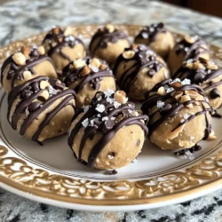 - 1 cup almond flour - 1/2 cup natural peanut butter - 1/4 cup maple syrup - 1 teaspoon vanilla extract - 1/4 teaspoon salt - 1/2 cup mini chocolate chips - 1/4 cup chopped nuts (optional) - 2 tablespoons chia seeds You can swap almond flour for oat flour or coconut flour. If you prefer, try almond butter or cashew butter instead of peanut butter. For sweeteners, honey works well. Maple syrup gives a nice flavor, but agave is also a good choice. If you need gluten-free options, ensure your nut butter and chocolate chips are certified gluten-free. Almond flour is low in carbs and high in protein. It’s rich in vitamin E, which helps your skin. Chia seeds add omega-3 fatty acids, which support heart health. They also provide fiber, which helps digestion. Using these ingredients makes your treats not just tasty, but also good for you! For the Full Recipe, check out the detailed steps to create these delightful bites. To start, gather your ingredients. You need almond flour, peanut butter, maple syrup, vanilla extract, and salt. 1. In a mixing bowl, combine these ingredients. Use a sturdy spoon or spatula for mixing. 2. Stir until the mixture becomes smooth and sticky. This texture is key for your dough bites. When mixing, aim for a dough that holds together well. If it feels too dry, add a little more nut butter. If it’s too wet, mix in a bit more almond flour. Now it’s time to shape your dough into bites. 1. Use your hands to scoop out tablespoon-sized portions of the dough. 2. Roll each portion into a small ball. Aim for a uniform size for even chilling. While rolling, keep your hands slightly damp. This prevents the dough from sticking to your fingers. Place the rolled bites on a parchment-lined baking sheet. Chilling is important for the bites to set properly. 1. Once all the dough is rolled, place the baking sheet in the fridge. 2. Let them chill for about 30 minutes. This step firms up the bites, making them easier to eat and enhancing their flavor. The chilling helps meld the ingredients together, creating a delightful treat. After chilling, enjoy your cookie dough bites as a delicious snack! For the full recipe, refer to the earlier section. To make the best no-bake cookie dough bites, focus on texture. Use almond flour for a smooth and nutty base. Make sure your peanut butter is creamy. This helps the dough stick together. If the mixture seems too dry, add a little more maple syrup. It’s all about balance. For easier rolling, keep your hands slightly damp. This stops the dough from sticking. Roll the bites gently and don’t worry about perfection. Each bite will taste amazing, no matter the shape. Serve your cookie dough bites on a pretty plate. You can drizzle melted dark chocolate over them. This adds a nice touch. For a sweet-salty flavor, sprinkle some sea salt on top. You can also use chopped nuts or coconut flakes as toppings. Arrange the bites in a fun pattern. This makes them look more inviting. You can even add fresh fruit around the plate for color. These small details make a big difference! If you want to save time, prep these bites in advance. You can make the dough a day before. Just keep it in the fridge until you are ready to roll. This way, you can enjoy fresh bites anytime. Store the rolled bites in an airtight container. They stay fresh for about a week. If you want to keep them longer, freeze them. Just let them thaw before serving. This method saves time and lets you enjoy these treats whenever you crave something sweet! {{image_2}} You can easily make vegan no-bake cookie dough bites. Just swap the honey for maple syrup. This keeps the bites sweet and plant-based. Use nut butters like almond or cashew for that creamy texture. For gluten-free options, you can choose different flours. Almond flour works great, but you could also try oat flour or coconut flour. Each flour gives a unique taste and texture, so feel free to experiment. Customizing your bites is fun! You can add mix-ins like dried fruits, nuts, or seeds. Try adding coconut flakes for a tropical twist or swap out chocolate chips for butterscotch chips. Seasonal variations can also be exciting. In fall, add pumpkin spice for a cozy flavor. In summer, use fresh berries for a fruity kick. Let your creativity shine through! Want to spice things up? Incorporate spices like cinnamon or nutmeg. A dash of cinnamon adds warmth, while nutmeg gives a holiday vibe. You can also boost nutrition by adding protein powders or superfoods. Mix in some vanilla protein powder to make them more filling. Chia seeds are another great addition for extra fiber and crunch. For the full recipe, check out the Cookie Dough Bliss Bites section. Enjoy making these tasty treats! To keep your no-bake cookie dough bites fresh, use an airtight container. Glass or plastic containers work well. Make sure the lid seals tightly. Store them in the refrigerator. This keeps them cool and tasty. You can also layer parchment paper between the bites. This helps prevent sticking. In the refrigerator, these bites last about one week. They stay soft and delicious. You can also freeze them for longer storage. They can last up to three months in the freezer. Just make sure to separate layers with parchment paper. This helps maintain their shape. For serving, I recommend two to three bites per person. This gives everyone a nice treat without overdoing it. If you have a gathering, double or triple the batch. This way, you will have enough for everyone to enjoy. You can easily adjust the recipe size to fit your needs. For the full recipe, check the earlier section. The prep time for no-bake cookie dough bites is just 10 minutes. After mixing, you need an extra 30 minutes to chill them. So, the total time is 40 minutes. This quick process makes these bites an easy treat for any time. Yes, you can customize the recipe to fit your taste. Try using different nut butters like cashew or sunflower seed butter. You can swap maple syrup for honey or agave syrup. Add in dried fruits, like raisins or cranberries, for a chewy texture. The options are endless! For those with nut allergies, there are safe substitutions available. Use sunflower seed butter instead of peanut butter. You can also replace almond flour with oat flour or coconut flour. These swaps make the bites safe and still tasty for everyone. The cookie dough bites take about 30 minutes to chill. This time allows them to firm up and hold their shape. It’s important to let them chill long enough for the best texture. Enjoy these bites straight from the fridge. They taste great as a snack or dessert. Serve them on a decorative plate with melted dark chocolate drizzled on top. A sprinkle of sea salt adds a nice contrast, making them even more delicious. For more ideas, check out the Full Recipe. You learned how to make tasty no-bake cookie dough bites. We covered the best ingredients, steps, and tips. You can even switch things up with fun flavors. This recipe is easy and healthy, making it perfect for any occasion. Enjoy your bites as a snack or dessert. With some practice, you’ll impress others with your skills. Have fun experimenting with new ideas and making these bites your own!