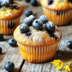- 1 cup grated zucchini - 1 cup fresh blueberries - 1/2 cup granulated sugar - 1/4 cup brown sugar, packed - 1/3 cup vegetable oil - 1 large egg - 1 teaspoon vanilla extract - 1 cup all-purpose flour - 1 teaspoon baking powder - 1/2 teaspoon baking soda - 1/2 teaspoon ground cinnamon - 1/4 teaspoon salt - Chopped nuts or seeds - Chocolate chips When you gather these ingredients, you set the stage for a delightful muffin. Grated zucchini adds moisture, while blueberries bring sweetness. Using both white and brown sugar creates a nice balance of flavor. The vegetable oil keeps the muffins soft. Don't forget the egg and vanilla extract; they help bind everything together. In the dry section, the flour gives structure, while baking powder and soda help them rise. Ground cinnamon adds warmth, and salt enhances all the flavors. You can also play with optional add-ins. Nuts add crunch, and chocolate chips bring decadence. For the full recipe, check out the complete guide on making Zucchini Blueberry Muffins. 1. Preheat the oven to 350°F (175°C). This helps the muffins bake evenly. 2. Prepare the muffin tin by greasing it or lining it with paper muffin cups. This prevents sticking. 1. In a large bowl, combine the grated zucchini, granulated sugar, brown sugar, vegetable oil, egg, and vanilla extract. Mix well until everything is blended. 2. In a separate bowl, mix the all-purpose flour, baking powder, baking soda, ground cinnamon, and salt together. This keeps the dry ingredients evenly mixed. 1. Gradually add the dry mixture to the wet mixture. Stir gently until it is just combined. Do not overmix, or the muffins may be tough. 2. Fold in the blueberries carefully. This way, they stay whole and colorful in the muffins. 3. Spoon the batter into the prepared muffin tin, filling each cup about 2/3 full. This allows room for the muffins to rise. 4. Bake in the preheated oven for 18-20 minutes. Check for doneness by inserting a toothpick into the center. If it comes out clean, they are ready! 5. Once baked, remove the muffins from the oven. Let them cool in the tin for about 5 minutes. Then, transfer them to a wire rack to cool completely. These steps lead you to scrumptious zucchini blueberry muffins. Check out the Full Recipe for more details! To avoid overmixing, mix just until the flour disappears. Overmixing makes muffins tough. Stir gently when adding dry ingredients. This way, your muffins stay light and fluffy. When incorporating blueberries, fold them in carefully. You want even distribution without crushing them. If you’re using frozen blueberries, thaw and drain them first. This prevents extra moisture from making your batter soggy. Using fresh zucchini is key. Grate it right before use for the best flavor and moisture. If your zucchini is watery, squeeze out some juice before adding it. This keeps the texture perfect. To add moisture, consider adding a little yogurt or applesauce. Both enhance moisture without changing the taste. This makes your muffins even more delightful. For presentation, serve your muffins warm. A light dusting of powdered sugar makes them look fancy. Add a few fresh blueberries on top for color. Pair these muffins with a cup of coffee or tea. The flavors complement each other well. Enjoying these muffins fresh out of the oven is pure bliss. For more details, check the Full Recipe. {{image_2}} You can make your zucchini blueberry muffins even healthier. Start by using whole wheat flour instead of all-purpose flour. Whole wheat flour adds fiber and nutrients. This simple swap makes the muffins heartier and more filling. You can also reduce the sugar content. Try cutting the granulated sugar by half. This change keeps the muffins tasty while lowering calories. You can also use natural sweeteners like honey or maple syrup. These options add flavor with less refined sugar. Adding spices can bring new life to your muffins. Sprinkle in some nutmeg or ginger for warmth and depth. These spices complement the blueberries and zucchini well. They make each bite more interesting and flavorful. You can also incorporate citrus zest. Lemon or orange zest adds a bright note. Just a teaspoon can brighten the muffins and enhance the fruit flavors. This small change can elevate your muffin game. Using seasonal fruits can keep your muffins fresh and exciting. Swap blueberries for strawberries or raspberries in the summer. These fruits work well and keep the recipe light and fruity. You can adjust the nut types too. If you prefer walnuts or pecans, feel free to add them. Just chop them up and fold them into the batter. Nuts add crunch and healthy fats, making your muffins even better. For a complete recipe, check the Full Recipe link. Store your zucchini blueberry muffins at room temperature for up to three days. Just keep them in an airtight container. If you want them to last longer, put them in the fridge. This can keep the muffins fresh for about a week. However, they might become a bit dry in the fridge. So, I prefer the room temperature method. To freeze your muffins, let them cool completely first. Wrap each muffin in plastic wrap. Then, place them in a freezer bag or a tight container. Make sure to remove as much air as possible. You can freeze them for up to three months. When ready to eat, just take one out and let it thaw at room temperature. You can also warm it up in the oven or microwave for a cozy treat. These muffins can last up to three days at room temperature. If stored in the fridge, they can stay fresh for about a week. In the freezer, they can last for three months. Always check for any signs of spoilage before enjoying them. The freshness of your zucchini and blueberries can affect the shelf life too. Enjoy these tasty muffins as soon as you can for the best flavor. For the full recipe, check the section above. Can I use frozen blueberries? Yes, you can use frozen blueberries. Make sure to thaw them first. This helps keep the batter from turning blue. You can also use them straight from the freezer. Just add a minute to the baking time. How do I know when the muffins are done? You can check if the muffins are done by inserting a toothpick. If it comes out clean, your muffins are ready. They should also look golden brown on top. If they are still wet, bake them a bit longer. What if I don’t have zucchini? If you don’t have zucchini, you can use grated carrots. They add a similar moisture and sweetness. You can also try applesauce for a different taste and texture. Benefits of zucchini and blueberries Zucchini is low in calories and high in vitamins. It has fiber which helps digestion. Blueberries are full of antioxidants and vitamins too. They support heart health and boost your immune system. Together, they make a healthy choice for snacks or breakfast. How to adjust for dietary restrictions To make these muffins gluten-free, use almond or coconut flour. You can also swap sugars with honey or maple syrup. For vegan muffins, replace the egg with a flax egg. Mix one tablespoon of flaxseed meal with three tablespoons of water. Let it sit until it thickens. These muffins combine fresh zucchini and blueberries for a tasty treat. We covered key ingredients, mixing techniques, and baking tips. Remember to avoid overmixing for the best texture. Enjoy your muffins warm with coffee or tea. Feel free to experiment with flavors or healthier options. These easy muffins are perfect for any occasion. Store them properly to keep them fresh. Enjoy baking and sharing your delicious creations!