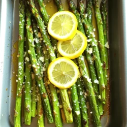 To make lemon garlic asparagus, you need a few key items. Here is a simple list: - 1 lb fresh asparagus, trimmed - 3 tablespoons olive oil - 4 cloves garlic, minced - Zest and juice of 1 large lemon - 1 tablespoon Dijon mustard - Salt and pepper to taste These ingredients create a bright and bold flavor. The fresh asparagus shines with the tangy lemon and rich garlic. You can enhance your lemon garlic asparagus with a few extras. Here are some options: - 2 tablespoons grated Parmesan cheese (optional) - Lemon slices, for garnish Adding Parmesan gives a nice cheesy touch. Garnishing with lemon slices makes the dish look pretty and fresh. When choosing asparagus, look for some signs of freshness. Here are my tips: - Choose bright green spears with firm stalks. - Avoid any that are limp or have brown spots. - Smaller spears are often more tender than thicker ones. Fresh asparagus not only tastes better but also has more nutrients. Always aim for the best when cooking! First, gather the ingredients. You need fresh asparagus, olive oil, garlic, lemon, Dijon mustard, salt, and pepper. Start by preheating your oven to 400°F (200°C). Next, trim the asparagus. Use a knife to cut off the tough ends. In a large bowl, mix olive oil, minced garlic, lemon zest, lemon juice, Dijon mustard, salt, and pepper. Whisk until everything blends well. Add the asparagus to the bowl. Toss it gently, so all the spears get coated with the mixture. Spread the asparagus on a baking sheet lined with parchment paper. Make sure they are in a single layer. This helps them cook evenly. Put the baking sheet in the oven. Roast the asparagus for about 15-20 minutes. Flip them halfway through for even cooking. They should be tender and slightly crispy when done. If you like cheese, sprinkle grated Parmesan on top. Return it to the oven for 2-3 minutes to melt the cheese. Once your lemon garlic asparagus is ready, take it out of the oven. Garnish with fresh lemon slices for a pop of color and extra flavor. Serve it hot as a side dish. It pairs well with grilled chicken, fish, or pasta. You can enjoy it warm or at room temperature. For more details on the recipe, check the Full Recipe. One common mistake is overcooking the asparagus. Overcooked asparagus becomes mushy and loses its bright green color. To avoid this, roast for just 15-20 minutes. Flip the spears halfway for even cooking. Another mistake is not trimming the ends. The thick, tough ends are not tasty. Always trim at least an inch off. The key to perfect roasting is high heat. Preheat your oven to 400°F (200°C) before you start. Use a baking sheet lined with parchment paper. This helps the asparagus roast evenly. Spread the spears in a single layer. If they are too crowded, they will steam instead of roast. This can make them soggy. To add more flavor, try different herbs. Fresh thyme or rosemary pairs well with lemon. You can also sprinkle some red pepper flakes for heat. A dash of balsamic vinegar adds a nice sweetness. Lastly, finish with fresh lemon slices for a pop of color and zest. For a richer taste, add grated Parmesan cheese right before serving. For the complete recipe, you can refer to the [Full Recipe]. {{image_2}} You can easily change the taste of lemon garlic asparagus. Try adding different herbs. Fresh thyme or rosemary can bring a nice touch. You can also swap out the Dijon mustard for whole grain mustard. This change adds a more textured flavor. If you love spice, add red pepper flakes. They will give your dish a nice kick. You can even drizzle balsamic glaze before serving for a sweet touch. This dish is simple to make vegan and gluten-free. Just skip the Parmesan cheese. Instead, you can use nutritional yeast. It adds a cheesy flavor without dairy. Ensure your mustard is gluten-free, as some brands may contain gluten. If you're looking for more depth, add a splash of tamari. It offers a rich, umami taste that pairs well with asparagus. Lemon garlic asparagus pairs well with many meals. It's a great side for grilled chicken or fish. You can also serve it with quinoa or rice for a hearty meal. Try it with pasta for a fresh twist. It balances well with creamy sauces or pesto. To impress guests, plate it alongside a nice steak or roasted tofu. The bright flavors elevate any dish. For more ideas, check the Full Recipe for inspiration. To store leftover lemon garlic asparagus, use an airtight container. This keeps the asparagus fresh. Place it in the fridge. It stays good for 3 to 5 days. Ensure it cools down before sealing the container. This helps maintain the crispiness. When reheating, I suggest using the oven. Preheat it to 350°F (175°C). Place the asparagus on a baking sheet. Heat for about 10 minutes. This method keeps the flavor and texture. You can also use a microwave. Heat in short bursts to avoid overcooking. Freezing lemon garlic asparagus is easy but needs care. First, blanch the asparagus in boiling water for 2 minutes. Then, transfer to an ice bath to stop cooking. Drain well and pack in freezer bags. Remove air before sealing. It can last up to 3 months in the freezer. When ready to use, just thaw and reheat. For best taste, use it straight from the freezer. The best way to prepare asparagus is by trimming the tough ends. This helps make the spears tender. You can wash them under cold water to remove dirt. I love roasting them, as it brings out their natural sweetness. Toss them with olive oil, salt, and pepper for a simple prep. Adding lemon and garlic gives it a bright, fresh flavor. You can find the full recipe for lemon garlic asparagus in the article. Roasting asparagus usually takes about 15 to 20 minutes. Preheat your oven to 400°F (200°C) for the best results. Spread the asparagus in a single layer for even cooking. Flip the spears halfway through to get a nice, crisp texture. Check for tenderness with a fork. You want them to be bright green and slightly crispy. Yes, you can prepare lemon garlic asparagus ahead of time. You can trim and toss the asparagus with the lemon-garlic mixture a few hours in advance. Just store it in the fridge until you’re ready to roast. However, for the best flavor and texture, I recommend roasting just before serving. This keeps the asparagus fresh and vibrant. Lemon garlic asparagus is simple and tasty, using fresh ingredients. You learned how to prepare it, bake it, and serve it well. Remember key tips to avoid mistakes for the best results. Try the different variations to keep it exciting. Store leftovers right for later use. Cooking asparagus can be easy and fun. Enjoy this healthy dish as a side or main feature. Make it your own, and savor every bite!