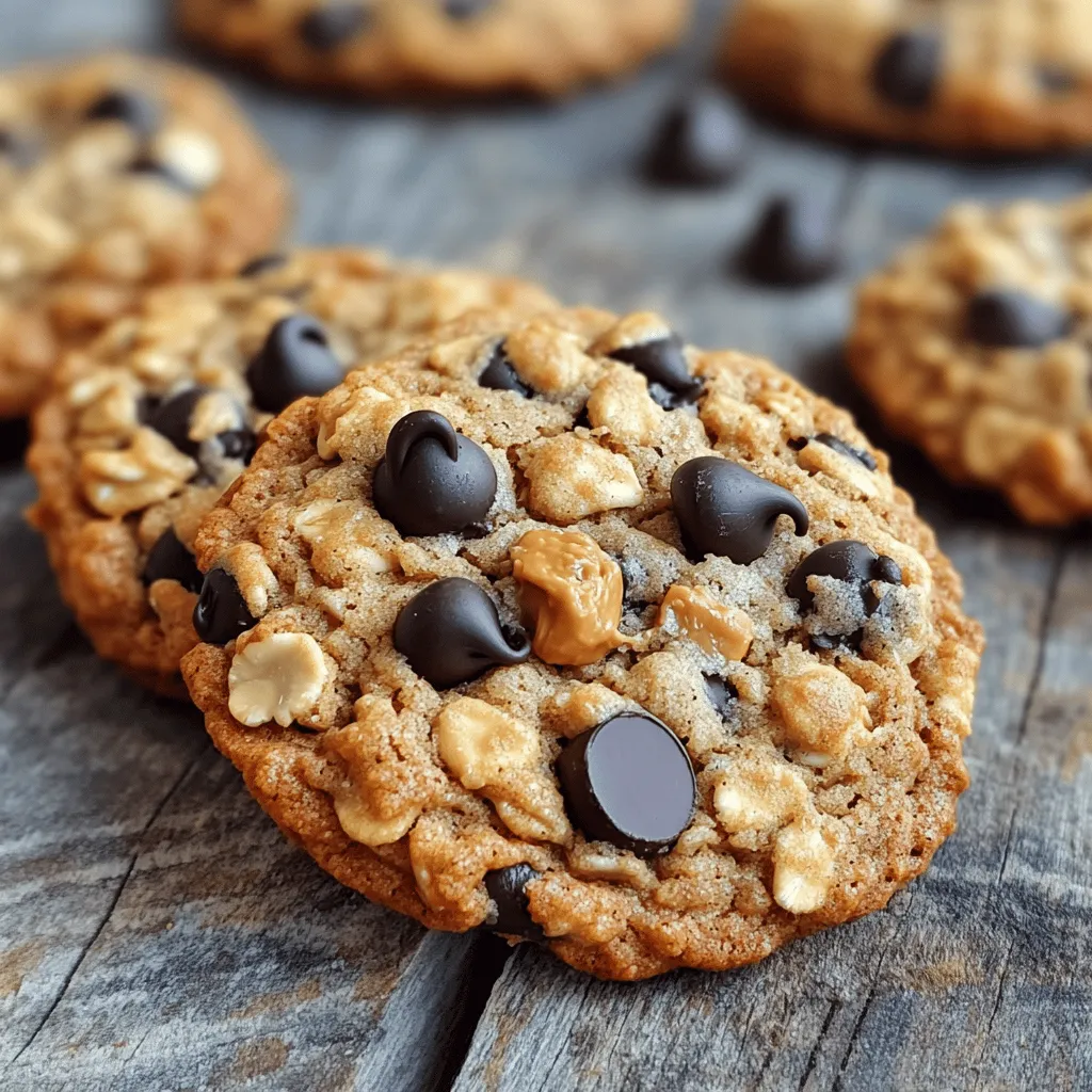 To make high-protein peanut butter oatmeal cookies, gather these key items: - 1 cup natural peanut butter - 1/2 cup cooked quinoa (cooled) - 1/2 cup rolled oats - 1/4 cup honey or maple syrup - 1/4 cup protein powder (vanilla or unflavored) - 1/4 teaspoon baking soda - 1/4 teaspoon salt - 1/2 teaspoon cinnamon You can add extra flavors or texture with these options: - 1/2 cup dark chocolate chips - 1/4 cup chopped nuts (almonds or walnuts) If you run out of something, here are some easy swaps: - Use almond butter instead of peanut butter. - Replace honey with agave syrup for a vegan option. - Swap quinoa with cooked brown rice or oats for added fiber. - Use a plant-based protein powder if you prefer. Start by preheating your oven to 350°F (175°C). This step is key for even baking. Line a baking sheet with parchment paper. This will stop the cookies from sticking. In a large bowl, mix together 1 cup of natural peanut butter and 1/4 cup of honey or maple syrup. Stir until the mix is smooth. This creates a nice base for your cookies. Next, add 1/2 cup of cooled cooked quinoa and 1/2 cup of rolled oats to the wet mix. Stir well to combine. This gives your cookies a hearty texture and boosts protein. In another bowl, whisk together 1/4 cup of protein powder, 1/4 teaspoon of baking soda, 1/4 teaspoon of salt, and 1/2 teaspoon of cinnamon. This blend adds flavor and structure to the cookies. Gradually add the dry mix to the wet mixture. Stir until the dough comes together. If you want, fold in 1/2 cup of dark chocolate chips and 1/4 cup of chopped nuts. This makes the cookies even more fun. Use a spoon or cookie scoop to drop tablespoons of dough onto your prepared sheet. Leave space between each cookie. They will spread a bit while baking. Bake the cookies for 10-12 minutes. Look for golden edges. The centers may seem soft, but they will firm as they cool. Let them sit on the baking sheet for 5 minutes, then move them to a wire rack. This cooling step keeps them from becoming soggy. To get the right texture in your cookies, focus on the peanut butter. Use natural peanut butter without added sugar or oils. This helps keep your cookies chewy. You can also add a bit more honey or maple syrup for extra moisture. If you want a firmer cookie, add more protein powder to the mix. For even baking, make sure your oven is preheated to 350°F (175°C). Use an oven thermometer to check accuracy. When baking, place the cookies in the center of the oven. This allows hot air to circulate around them. Rotate the baking sheet halfway through baking. This simple step ensures they cook evenly. Accurate measurements matter for great cookies. Use a kitchen scale for items like quinoa and protein powder. For sticky ingredients like peanut butter, use a measuring cup lightly coated with oil. This helps the peanut butter slide out easily. Always level off dry ingredients with a flat edge to avoid over-packing. {{image_2}} You can change the flavors in your cookies easily. Try adding spices like nutmeg or ginger for warmth. A dash of vanilla extract gives a sweet touch. You can also add cocoa powder for a chocolate twist. Each change creates a new taste. If you have dietary needs, swap ingredients with ease. Use almond butter or sunflower seed butter instead of peanut butter. For a nut-free option, choose pumpkin seed butter. Substitute honey with agave syrup for a vegan cookie. You can also use a gluten-free protein powder if needed. Add healthy ingredients to boost nutrition. Dried fruits like cranberries or raisins add sweetness. Seeds like chia or flaxseed give extra fiber and protein. You can also toss in shredded coconut for flavor and texture. Each of these add-ins makes your cookies more delicious and healthy. Store your cookies in an airtight container. This keeps them soft and fresh. Place parchment paper between layers to avoid sticking. Keep the container in a cool, dry place. If you live in a warm area, the fridge is a good choice. To freeze, let the cookies cool completely first. Place them in a single layer on a baking sheet. Freeze until solid, then transfer to a freezer-safe bag. Remove as much air as possible from the bag. You can freeze them for up to three months. When stored correctly, these cookies last about one week at room temperature. In the fridge, they can stay fresh for up to two weeks. If frozen, they can maintain their taste and texture for three months. Always check for any unusual smells or textures before eating. Yes, you can use other nut butters. Almond butter or cashew butter works well. Each nut butter has a unique taste. This can change the flavor of your cookies, so choose what you like. To make these cookies vegan, swap honey for maple syrup. Use a plant-based protein powder. Ensure your nut butter is also vegan. This way, you keep the cookies tasty and plant-based. Each cookie has about 5 grams of protein. This comes from the peanut butter and protein powder. If you add nuts or seeds, the protein content increases. These cookies make a great snack for muscle recovery. Yes, you can use quick oats. They will give a slightly different texture. The cookies may be softer and less chewy. If you prefer a chewier cookie, stick with rolled oats. If your cookies did not spread, the dough may be too dry. Make sure to mix well. Also, ensure you did not add too much protein powder. If the dough is too stiff, add a little water or more nut butter. In this post, we covered all you need for amazing cookies. We listed the must-have and optional ingredients, shared step-by-step instructions, and gave tips for perfect results. You can also explore variations and proper storage practices. Remember, baking is fun! Feel free to try new flavors and swaps. With practice, you’ll bake cookies everyone loves. Enjoy your cookies fresh or frozen. Happy baking!