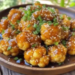 To make sticky sesame cauliflower, you’ll need the following ingredients: - 1 medium head of cauliflower, cut into florets - 1 cup cornstarch - 1/2 cup vegetable oil (for frying) - 1/4 cup soy sauce - 1/4 cup maple syrup - 1 tablespoon rice vinegar - 1 tablespoon sesame oil - 2 cloves garlic, minced - 1 teaspoon ginger, grated - 2 tablespoons sesame seeds - 2 green onions, chopped (for garnish) - Salt and pepper to taste Having the right tools makes cooking easier. Here are the must-haves: - Large mixing bowl - Large pan or wok - Small saucepan - Paper towels for draining - Spatula or tongs for tossing If you lack an ingredient, don’t worry! Here are some smart swaps: - Use almond flour instead of cornstarch for coating. - If you don’t have vegetable oil, canola oil works well too. - Swap maple syrup with honey for sweetness. - Use apple cider vinegar if rice vinegar is not available. - Try sunflower oil instead of sesame oil for a different taste. - You can replace green onions with chives for garnish. These substitutions won't change the dish much and can fit your pantry needs. To start, grab one medium head of cauliflower. Cut it into nice, bite-sized florets. Place the florets in a large bowl. Sprinkle salt and pepper on them for flavor. Then, add one cup of cornstarch. Toss everything together until the cauliflower is fully coated. This coating helps create a crispy texture. Next, heat up half a cup of vegetable oil in a large pan or wok. Set the heat to medium-high. Once the oil is hot, carefully add the cauliflower in small batches. Avoid overcrowding the pan. Fry the florets until they turn a beautiful golden color and crispy, about 5 to 7 minutes. Use a slotted spoon to remove them and set them on paper towels to drain the excess oil. While the cauliflower cooks, you can make the sticky sauce. In a small saucepan, mix together a quarter cup of soy sauce, a quarter cup of maple syrup, one tablespoon of rice vinegar, and one tablespoon of sesame oil. Add two minced garlic cloves and one teaspoon of grated ginger. Heat this mixture over low heat, stirring often. After about 2 to 3 minutes, the sauce will be warm and fragrant, ready to coat your crispy cauliflower. To get the best sticky sesame cauliflower, follow these simple steps. First, coat your cauliflower florets well with cornstarch. This helps create a crispy texture when frying. Heat your oil to medium-high. If the oil is not hot enough, the cauliflower will soak up the oil. Fry the florets in batches to avoid crowding. This ensures even cooking and crispiness. Fry for 5-7 minutes until golden brown. After frying, let them drain on paper towels. This will keep them crispy. You can easily adjust this recipe for different diets. To make it gluten-free, use tamari instead of soy sauce. For a vegan option, ensure your maple syrup is pure and not mixed with other sweeteners. If you want more protein, you can add tofu or tempeh. Marinate them in the sauce for extra flavor. You can even swap the cauliflower for broccoli or Brussels sprouts for a twist. Avoid a few common mistakes to make the best sticky sesame cauliflower. Do not skip the cornstarch; it is key for crispiness. Also, be careful not to overcrowd the pan when frying. This can lead to soggy cauliflower. Make sure the oil is hot before adding the florets. Finally, don’t forget to toss the cauliflower in the sauce quickly after frying. This ensures every piece gets coated in that delicious sticky sauce. {{image_2}} You can easily change the sauce to fit your taste. Try using teriyaki sauce instead of soy sauce for a sweeter twist. A spicy hoisin sauce adds a kick, too. You can also mix soy sauce with peanut butter for a rich flavor. If you want a tangy touch, add a splash of lime juice to your sauce mix. Sticky sesame cauliflower can be a great base for more protein. You can add cooked tofu or tempeh for a hearty meal. Chickpeas work well, too, and they add extra fiber. If you like meat, toss in some cooked chicken or shrimp. This makes the dish more filling and satisfying. If you crave heat, add red pepper flakes to your sauce. You could also use sriracha for a spicy kick. For a deeper flavor, try using chili garlic sauce. Mix in fresh sliced jalapeños before serving for a bold taste. Adjust the spice level based on your preferences for a dish that excites your palate. To keep your sticky sesame cauliflower fresh, store it in an airtight container. Let it cool completely before sealing. This helps prevent sogginess. You can keep it in the fridge for up to three days. If you plan to eat it later, avoid adding the sauce until you reheat it. To reheat your leftovers, use a skillet over medium heat. Add a splash of water or oil to help steam the cauliflower. Stir it gently for about 5-7 minutes until hot. You can also use the microwave. Heat in short bursts of 30 seconds, stirring in between. This keeps the cauliflower tender yet crispy. You can freeze sticky sesame cauliflower, but it might lose some crunch. To freeze, store it in a freezer-safe bag after cooling. Squeeze out the air to prevent freezer burn. It will last for about three months. To enjoy, thaw it in the fridge overnight and reheat using the skillet method for best results. To get that perfect crunch, coat the cauliflower florets in cornstarch first. This creates a nice barrier that keeps moisture away. Fry the florets in hot oil without crowding the pan. Fry them in batches. This allows the heat to circulate and makes them crispy. Drain them on paper towels to soak up extra oil. You’ll love the golden brown color. Yes, you can make this dish gluten-free. Just swap regular soy sauce for gluten-free soy sauce or tamari. This will keep that savory flavor while avoiding gluten. Make sure your other ingredients, like the rice vinegar and cornstarch, are gluten-free as well. Absolutely! Sticky Sesame Cauliflower is great for meal prep. You can cook a big batch and store it for later. Just keep the sauce separate until you are ready to eat. This helps maintain the crispiness of the cauliflower. Leftovers can last in the fridge for up to three days. Store them in an airtight container to keep them fresh. If you want to eat them later, just remember to reheat them in the oven for best results. This helps keep them crispy instead of mushy. You can serve Sticky Sesame Cauliflower with rice or quinoa for a complete meal. It also pairs well with a fresh salad or steamed veggies. For a fun twist, try it in a wrap or as a topping on a grain bowl. The options are endless! You learned about the key ingredients and tools for making Sticky Sesame Cauliflower. I shared step-by-step instructions and tips for perfect cooking. Understanding variations and storage helps you get the most from your dish. Remember, cooking can be fun and flexible! Use these tips to impress your family and friends with your skill. Enjoy creating and sharing this tasty dish. Happy cooking!