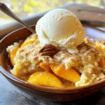 You can use 4 cups of peaches for this recipe. Fresh peaches give a nice flavor. If you choose fresh, slice them first. Canned peaches are also great. Just drain them well before using. Both options work well in this dish. I like to add 1 cup of granulated sugar. This sugar makes the peaches sweet and rich. A teaspoon of cinnamon adds warmth and spice. These two ingredients mix well with the fruity flavor of the peaches. For the cake base, you will need one package of yellow cake mix, about 15.25 ounces. This mix adds a fluffy texture. You also need 1 cup of unsalted butter, which is two sticks. Melt the butter and pour it over the cake mix. This helps create a nice golden crust when baked. If you want to add a crunch, sprinkle in some chopped pecans. They are optional but tasty! First, set your oven to 350°F (175°C). This will ensure your cake bakes evenly and turns golden brown. Preheating is key for a great texture. In a large bowl, combine 4 cups of peaches, 1 cup of sugar, and 1 teaspoon of cinnamon. If you use canned peaches, drain them first. Stir until the peaches are well coated. This mixture will be sweet and fragrant. Set it aside for now. Next, grease a 9x13 inch baking dish. Spread the peach mixture evenly on the bottom. Then, take the yellow cake mix and sprinkle it over the peaches. Do not stir; just let it sit on top. Now, melt 1 cup of butter. Pour it evenly over the cake mix. Try to cover as much of the mix as you can. If you like, add 1 cup of chopped pecans on top for crunch. Place the dish in the oven. Bake for 40 to 45 minutes. Look for a golden brown top that bubbles. Once done, let it cool for about 10 minutes before serving. Enjoy your delicious peach cobbler dump cake! To get a nice crust, start with the right oven temp. Preheat your oven to 350°F. This heat helps the cake mix brown well. Pour the melted butter evenly over the dry cake mix. This step is key. It helps crisp the top. If you want more crunch, add chopped pecans. They give texture and flavor. Keep an eye on it as it bakes. When the top turns golden brown, it’s ready! Serving this dish is simple and fun. Use a large spoon to scoop out portions. Place the warm cake in a bowl. Add a big scoop of vanilla ice cream on top. The cold ice cream contrasts nicely with the warm cake. You can sprinkle some cinnamon on the ice cream for extra flair. Serve it right away for the best taste. For the best experience, try these pairings. A drizzle of caramel sauce adds sweetness. Fresh mint leaves give a nice touch. They brighten the dish and add color. You can also serve it with whipped cream for a creamy finish. Each of these options enhances the flavor and makes your peach cobbler dump cake even more special. {{image_2}} You can change the fruit in this dump cake to suit your taste. Instead of peaches, you can use plums, cherries, or even mixed berries. Each fruit gives a new flavor and twist. Just remember to adjust the sugar based on the fruit's sweetness. For example, berries are usually tangy, so you might use less sugar. The process stays the same. Just layer the fruit in the pan and follow the recipe. If you need a gluten-free dessert, it's easy to make this dump cake fit your needs. Look for a gluten-free cake mix at your local store. There are many options available now. You can also use almond flour or coconut flour. Just replace the cake mix with an equal amount of your chosen flour. The rest of the recipe stays the same. This way, everyone can enjoy a slice without worry. Want to add some flair? You can enhance the flavor of your dump cake with spices and extracts. Try adding a splash of vanilla or almond extract to the peach mixture. You can also sprinkle in nutmeg or ginger for a warm touch. If you love nuts, mixing in chopped walnuts or almonds adds crunch. These little changes can make a big difference in taste! Store leftovers in an airtight container. This keeps the peach cobbler dump cake fresh. Make sure it cools down before sealing. Place it in the fridge. It will stay good for about 3 to 4 days. To reheat, use the oven for best results. Preheat your oven to 350°F (175°C). Place a piece of the cobbler in an oven-safe dish. Heat for about 15 minutes or until warm. You can also use a microwave. Heat for 30 seconds, then check. Add more time if needed. You can freeze peach cobbler dump cake for later. Cut it into pieces and wrap each slice in plastic wrap. Place the wrapped slices in a freezer bag. It can last up to 3 months in the freezer. When you want to enjoy it, thaw it in the fridge overnight before reheating. Yes, you can use frozen peaches in this recipe. Just thaw them first and drain any extra juice. This helps keep the dump cake from getting too soggy. Frozen peaches still taste great and save time. The cooking time for this dump cake is about 40 to 45 minutes. You want to bake it until the top is golden brown and bubbly. Keep an eye on it. Ovens can vary, so check a bit early. First, do not stir the cake mix after adding it. Just sprinkle it on top for the best texture. Second, using too much butter can make it greasy. Stick to the one cup as listed in the recipe. Lastly, let it cool for about 10 minutes before serving. This helps the layers set and makes serving easier. This post covered how to make a peach cobbler dump cake. We discussed the best ingredients, like fresh or canned peaches, sweeteners, and cake mix. I shared clear steps from preheating to serving tips. Exploring variations, storage options, and addressing common questions helped deepen your knowledge. In the end, this delicious dessert is easy to make and share. With these tips, you can enjoy and impress others with your own peach cobbler dump cake.