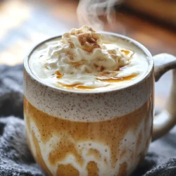 To make a delightful Maple Chai Tea Latte, you need a few key ingredients. Here’s what you will need: - 2 cups milk (dairy or non-dairy) - 1 cup water - 2 tablespoons loose chai tea blend or 2 chai tea bags - 2 tablespoons pure maple syrup (adjust to taste) - 1/2 teaspoon vanilla extract - 1/2 teaspoon ground cinnamon - 1/4 teaspoon ground ginger - A pinch of ground nutmeg (optional) - Whipped cream (optional, for topping) These ingredients come together to create a warm and cozy drink. If you want to change things up, you can easily swap ingredients. For milk, use: - Almond milk - Oat milk - Coconut milk These options give the drink a unique flavor. If you prefer a sugar-free option, try using: - Stevia - Erythritol Maple syrup has a rich taste, but these sweeteners still work well. To boost the flavor of your latte, add a few extras. Here are some ideas: - A splash of almond extract for a nutty note. - A small pinch of cardamom for warmth. - A drizzle of honey for a floral sweetness. These enhancements make your Maple Chai Tea Latte even more special. Feel free to experiment and find your favorite mix! Start by pouring 1 cup of water into a medium saucepan. Place it on the stove over high heat. Wait for the water to reach a rolling boil. This part is crucial because hot water extracts the flavors from the chai tea. Once the water boils, remove the saucepan from the heat. Add 2 tablespoons of loose chai tea blend or 2 chai tea bags to the hot water. If you use loose tea, steep for about 5 to 7 minutes. For tea bags, follow the package instructions. This step allows the tea to release its spices and warmth. After steeping, strain the tea back into the saucepan. Discard the leaves or bags. Now, pour in 2 cups of your choice of milk. Return the saucepan to low heat. Stir gently until the mixture is warm but not boiling. Next, add 2 tablespoons of pure maple syrup, 1/2 teaspoon of vanilla extract, 1/2 teaspoon of ground cinnamon, and 1/4 teaspoon of ground ginger. If you like, add a pinch of ground nutmeg. Stir well until all flavors blend. Taste and adjust the sweetness if needed. Finally, pour the latte into mugs. For a treat, top with whipped cream and a sprinkle of cinnamon. Enjoy your cozy drink! To make your Maple Chai Tea Latte just right, start with two tablespoons of pure maple syrup. This amount gives a nice balance of sweetness. If you like it sweeter, feel free to add more syrup, one teaspoon at a time. Taste as you go. Remember, you want the sweetness to enhance, not overpower, the chai flavor. For the best texture, use two cups of milk. You can choose dairy or any non-dairy milk you like. When heating the milk, keep the heat low. This step helps prevent boiling, which can change the texture. Stir gently until the milk is warm. The goal is a creamy, smooth latte. Make your latte look as good as it tastes. Pour the latte into a nice mug, leaving a little room at the top. If you want to add a special touch, top it with whipped cream. A sprinkle of cinnamon or nutmeg on top adds a lovely look and extra flavor. Serve with a cinnamon stick for a fun stirrer. Enjoy your beautiful drink! {{image_2}} You can make a tasty, dairy-free Maple Chai Tea Latte. Use almond, coconut, or oat milk. Each option gives a unique flavor and texture. Almond milk adds a nutty taste. Coconut milk brings creaminess and sweetness. Oat milk offers a smooth finish. Just follow the same steps with your choice of milk. Want a sugar-free Maple Chai Tea Latte? You can swap maple syrup for a sugar-free sweetener. Try stevia or monk fruit. These sweeteners give you the same flavor without the sugar. Just start with a small amount. You can always add more to taste. To make an iced version, brew the chai tea as normal. After steeping, let it cool. Pour the cooled chai tea over ice in a glass. Add cold milk of your choice. Mix in maple syrup and spices. For a fun twist, top it with whipped cream and a sprinkle of cinnamon. Enjoy this cool treat on a hot day! To store leftover maple chai tea latte, let it cool first. Pour it into a clean, airtight container. Place the lid on tightly. Store it in the fridge for up to three days. When you want to enjoy it again, you can reheat it. To reheat your maple chai tea latte, pour it into a saucepan. Heat it over low to medium heat. Stir gently to avoid burning. Do not let it boil. You can also use the microwave. Heat for 30 seconds, then stir. Repeat until it reaches your desired warmth. Each ingredient has its own shelf life: - Milk: Lasts about 5-7 days after opening. - Chai Tea: Store in a cool, dry place. It can last for months. - Maple Syrup: Refrigerate after opening. It lasts for a year. - Spices: Ground spices stay fresh for about 6 months if stored well. Understanding these times helps you enjoy the best flavor and quality. The best chai tea for this recipe is a blend rich in spices. You can use loose chai tea or chai tea bags. Look for blends with cinnamon, cardamom, and ginger for a warm taste. I enjoy using a strong chai that packs a punch. This enhances the flavor of the Maple Chai Tea Latte. Yes, you can make Maple Chai Tea Latte without milk. For a lighter version, try using water or a milk alternative. Almond milk, oat milk, or coconut milk work great. These options keep the drink creamy while adding their own flavors. Adjust the sweetness to balance the taste without milk. You can customize your Maple Chai Tea Latte in many fun ways. Try adding different spices like cloves or allspice for extra warmth. You can also use flavored syrups, like vanilla or caramel, for a twist. For a spicy kick, add a dash of cayenne pepper. Experiment with toppings too, like chocolate shavings or nuts. In this post, I showed you how to make a Maple Chai Tea Latte. We covered essential ingredients, handy substitutions, and ways to enhance flavors. I shared step-by-step instructions to brew your tea just right. Then, we explored tips for sweetness and serving. I also included fun variations and storage details. This drink is easy and tasty. You can mix it up however you like. Enjoy your latte any way you prefer!