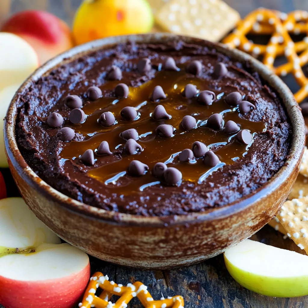 To make Cottage Cheese Brownie Batter Dip, you will need: - 1 cup cottage cheese (preferably low-fat) - 1/2 cup unsweetened cocoa powder - 1/4 cup honey or maple syrup - 1/4 cup almond butter or peanut butter - 1 teaspoon vanilla extract - 1/2 teaspoon salt - 1/2 cup chocolate chips (dark or semi-sweet) These ingredients create a rich and creamy dip that tastes like real brownie batter. The cottage cheese adds protein, while the cocoa powder gives it a deep chocolate flavor. The nut butter adds creaminess, and the honey or maple syrup sweetens it just right. For a fun dipping experience, consider these options: - Apple slices - Graham crackers - Pretzels - Celery sticks These items are perfect for scooping up the dip. Each adds a nice crunch and different flavor, making the snack more enjoyable. You can mix and match for variety. If you want to make this dip even healthier, try these substitutes: - Use Greek yogurt instead of cottage cheese for a tangy taste. - Swap honey or maple syrup for a sugar-free sweetener like stevia. - Choose natural almond butter or peanut butter without added sugars. These changes can help lower calories and sugar while keeping the dip tasty. Cooking is all about making it work for you! To make Cottage Cheese Brownie Batter Dip, gather your ingredients first. You will need: - 1 cup cottage cheese (preferably low-fat) - 1/2 cup unsweetened cocoa powder - 1/4 cup honey or maple syrup - 1/4 cup almond butter or peanut butter - 1 teaspoon vanilla extract - 1/2 teaspoon salt - 1/2 cup chocolate chips (dark or semi-sweet) - Optional dippers: apple slices, graham crackers, pretzels, or celery sticks This dip takes just ten minutes to make. It is easy and fun to prepare. Start by placing the cottage cheese into a food processor or blender. Next, add the unsweetened cocoa powder, honey or maple syrup, and almond or peanut butter. Pour in the vanilla extract and sprinkle the salt. Blend all these ingredients on high until smooth and creamy. You may need to scrape down the sides to mix well. Once smooth, gently fold in the chocolate chips with a spatula. This keeps the chips whole for a nice texture. Finally, transfer your dip to a serving bowl. For a touch of sweetness, drizzle a bit of extra honey on top. You can also sprinkle more chocolate chips if you like. Arrange your dippers around the bowl for a pretty display. You can use apple slices, graham crackers, pretzels, or celery sticks. This dip is great for parties or as a snack at home. Enjoy the creamy goodness! To get the creamiest texture, use fresh cottage cheese. Low-fat works best, but full-fat can be richer. Blend the cottage cheese well in a food processor. This helps break down lumps. Add cocoa powder, honey or maple syrup, almond butter, vanilla, and salt. Blend until it’s smooth. Don’t rush this step; a creamy dip needs time. If it’s too thick, add a splash of milk or water. This will help reach the perfect consistency. Store your dip in an airtight container. It keeps well in the fridge for about three days. When you’re ready to enjoy it again, stir it well. If it thickens, add a little milk to loosen it. I don’t recommend reheating this dip. The texture may change, and it might not taste as good. Enjoy it cold for the best flavor! You can easily enhance the flavor of your dip. Try adding a pinch of cinnamon for warmth. A dash of sea salt can bring out the sweetness, too. If you love peanut butter, add an extra spoonful. You can even mix in some chopped nuts for crunch. For a fun twist, consider adding mini marshmallows or dried fruit. These add-ins can make your dip more exciting and tasty! {{image_2}} You can change the flavor of your dip easily. For a minty twist, add 1/2 teaspoon of mint extract. This gives a fresh taste that many love. If you want a nutty flavor, use crunchy peanut butter instead of smooth. You could also mix in a tablespoon of almond extract for a rich taste. Each of these flavors can make your dip even more fun and tasty! If you need a dairy-free option, use silken tofu instead of cottage cheese. Blend it well to keep a smooth texture. You can also use a plant-based yogurt. Choose unsweetened varieties for the best flavor. This way, you keep your dip creamy without dairy while still enjoying all the fun! How you serve your dip can change the vibe. For a dessert platter, use graham crackers and chocolate-covered pretzels. This makes for a sweet treat everyone will love. For a healthy snack, pair it with apple slices and celery sticks. This adds crunch and freshness. Arrange your dippers around the bowl for an eye-catching display. The colors and textures will invite everyone to dig in! To keep your Cottage Cheese Brownie Batter Dip fresh, store it in an airtight container. This helps prevent air from spoiling the dip. Make sure to keep it in the fridge. Always use a clean spoon when scooping out the dip. This keeps germs away and helps it last longer. In the fridge, your dip will stay good for about 3 to 5 days. If you see any changes in color or smell, it's best to throw it away. When reusing, always check for freshness first. If it seems off, don’t take the chance. You can freeze this dip for up to 2 months. To freeze, put the dip in a freezer-safe container. Leave some space at the top since the dip may expand. When you’re ready to eat it, thaw it in the fridge overnight. Once thawed, mix it well before serving. If it seems too thick, add a little extra cottage cheese to smooth it out. The best way to make Cottage Cheese Brownie Batter Dip is simple. First, gather all your ingredients. You need cottage cheese, cocoa powder, honey or maple syrup, almond or peanut butter, vanilla extract, salt, and chocolate chips. Next, add the cottage cheese, cocoa powder, honey, almond butter, vanilla, and salt to a food processor. Blend until the mix is smooth. This step is key for a creamy dip. Scrape down the sides if needed. Finally, gently fold in the chocolate chips. This keeps them whole and adds great texture. Serve it in a bowl with dippers like apple slices or pretzels. Enjoy! Yes, you can make this dip ahead of time. It stores well in the fridge. Just prepare the dip and transfer it to an airtight container. Keep it in the fridge for up to three days. Before serving, give it a quick stir. If it seems thick, add a splash of milk or a touch of honey. This keeps it creamy and delicious. If you want to switch up the chocolate chips, you have options. You can use chopped nuts for a crunch. Try walnuts or pecans for a nice flavor. For a sweeter twist, use dried fruit like raisins or cranberries. You can also try white chocolate chips or butterscotch chips. Each option gives a unique taste to your dip. Choose what you like best! In this post, we explored making a delicious Cottage Cheese Brownie Batter Dip. We covered the required and optional ingredients, offering healthier substitutes when needed. The step-by-step instructions guided you through preparation, blending, and serving tips. You learned helpful tricks for the creamiest texture and storing methods. Lastly, we discussed variations in flavor and serving style. Enjoy making this tasty dip and feel free to get creative!