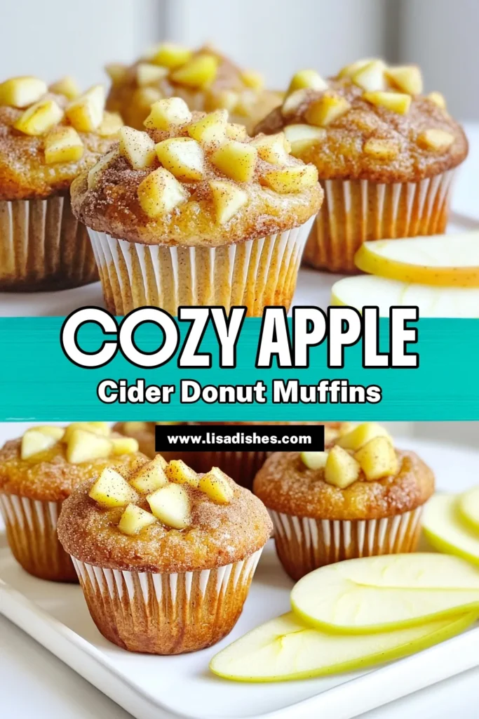 Indulge in the fall flavors with these irresistible Apple Cider Donut Muffins! Made with real apple cider, fluffy batter, and a delightful cinnamon-sugar coating, these muffins are the perfect treat for any occasion. Discover how to make them and impress your family and friends. Click through to explore the full recipe and bring the cozy taste of autumn to your kitchen! #AppleCiderDonutMuffins #FallBaking #MuffinRecipes #BakingInspiration