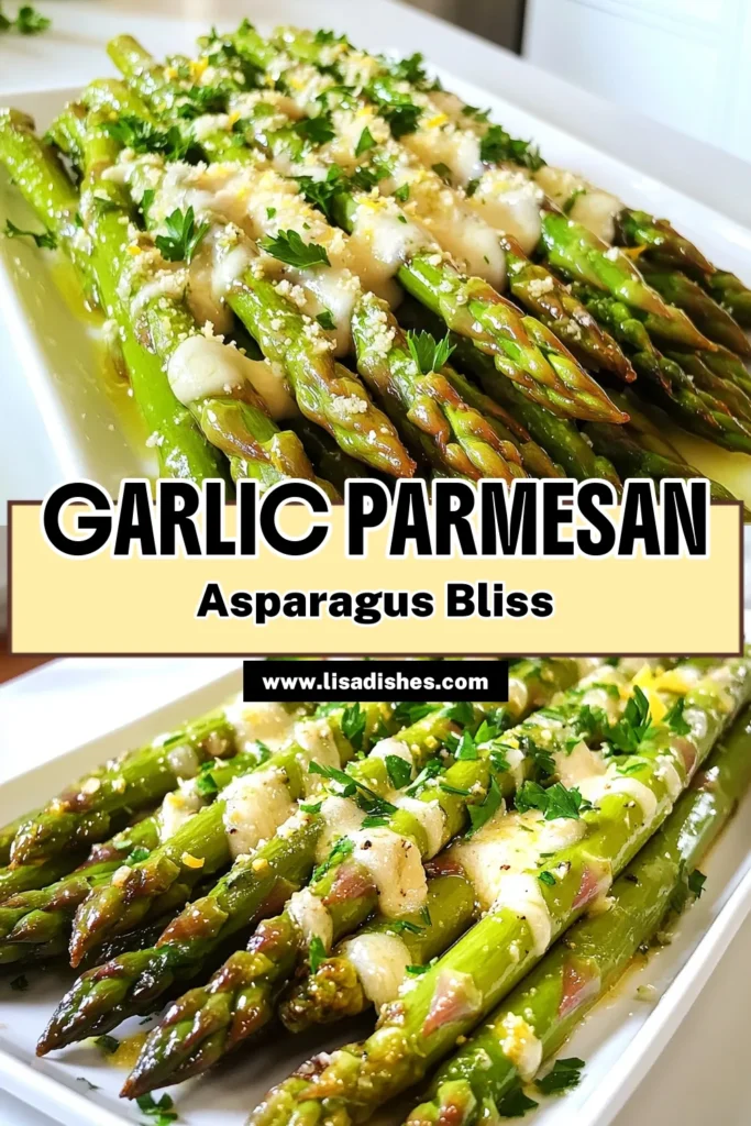 Discover the deliciousness of Garlic Parmesan Asparagus Delight! This easy recipe features tender asparagus tossed in a zesty garlic and olive oil mix, air-fried to perfection and topped with melted Parmesan cheese. Perfect as a side dish or a healthy snack, this flavorful treat is sure to impress. Ready in just 15 minutes, click through to explore this delightful recipe and elevate your mealtime! #GarlicParmesan #AsparagusRecipe #HealthyEating #QuickRecipes