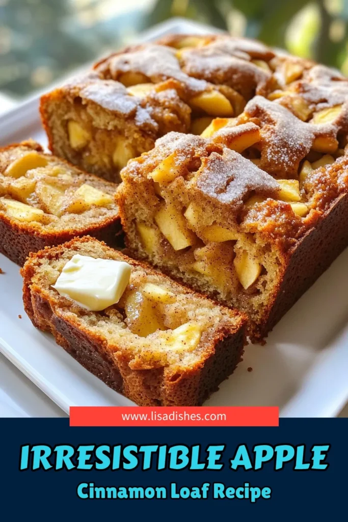Bite into the deliciousness of homemade Apple Cinnamon Bread! This easy recipe combines the sweet flavors of apples and cinnamon for a warm, inviting treat that’s perfect for breakfast or dessert. Discover how to create a delightful loaf with simple ingredients that everyone will love. Click through to explore the full recipe and bring this cozy goodness to your kitchen today! #AppleCinnamonBread #BakingRecipes #FallBaking #HomemadeGoodness