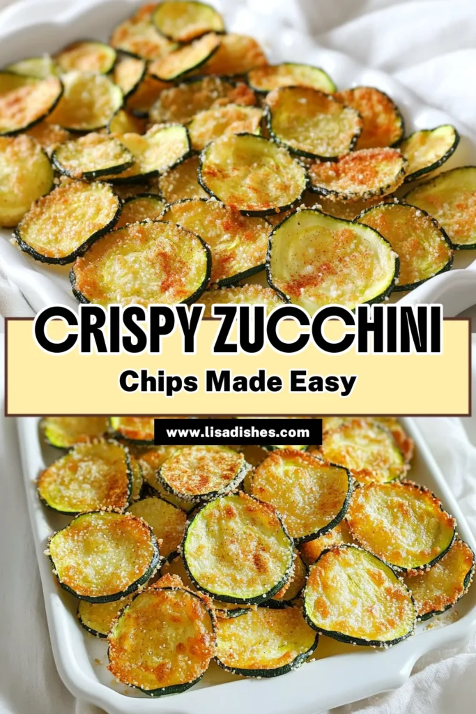 Looking for a fun and healthy snack? Try these crispy zucchini chips! They're easy to make with just a few ingredients and cooked to perfection in an air fryer. You'll love the tasty crunch and can enjoy them with marinara or avocado dip. Click through for the full recipe and step-by-step instructions to make your own delicious zucchini chips today! #ZucchiniChips #HealthySnacks #AirFryerRecipes #CrispyGoodness