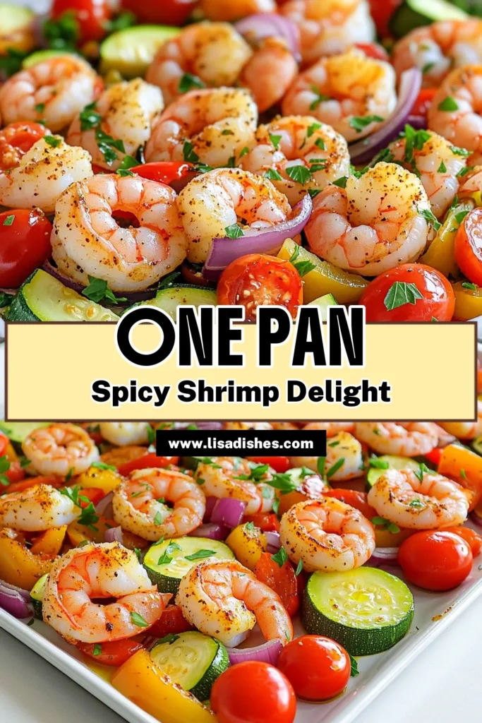 Savor the flavors of a Cajun Shrimp & Veggie Sheet Pan dinner that’s quick, delicious, and perfect for busy weeknights! With juicy shrimp, colorful veggies, and zesty Cajun seasoning, this one-pan meal is ready in just 25 minutes. Perfect for family dinners or meal prep, it’s a go-to recipe you won’t want to miss. Click through for the full recipe and make your dinner unforgettable! #CajunShrimp #SheetPanRecipes #HealthyCooking #QuickMeals