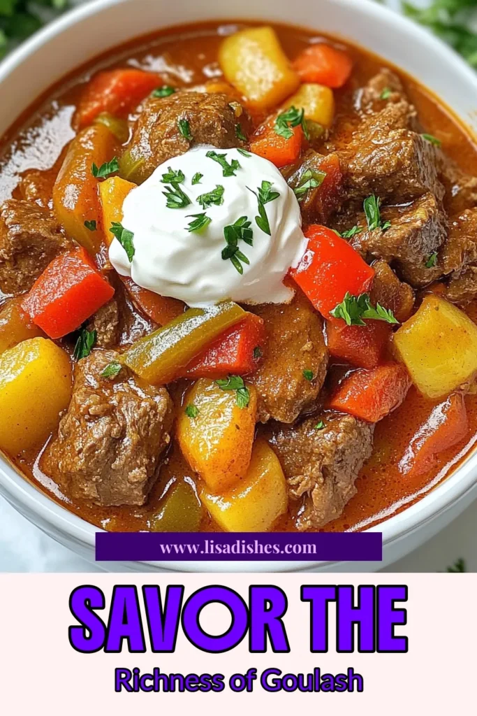 Discover the mouthwatering flavors of Gordon Ramsay's Hungarian Goulash recipe! This easy goulash recipe features tender beef goulash simmered with onions, paprika, and vegetables, creating a hearty traditional Hungarian dish perfect for any occasion. Enjoy a comforting bowl of this delicious meal that family and friends will love. Don't miss out—try this classic goulash today! #HungarianGoulash #BeefGoulash #EasyGoulash #GordonRamsayGoulash