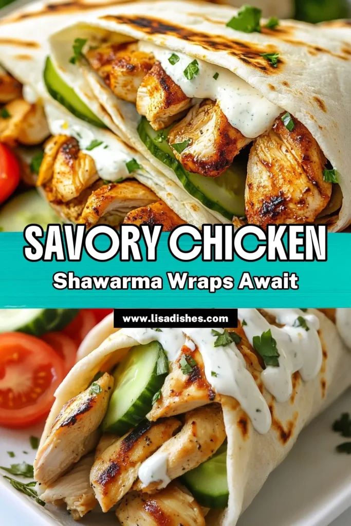 Discover this easy chicken shawarma recipe that’s perfect for a weeknight dinner. Marinated chicken thighs bring flavor and tenderness, while a homemade garlic sauce adds the perfect finishing touch. Enjoy the best pita fillings by loading your shawarma with fresh veggies for a satisfying meal. Try this delicious dish today and elevate your culinary skills! Save for your next cooking adventure! #ChickenShawarmaRecipe #EasyChickenShawarma #HomemadeGarlicSauce #BestPitaFillings