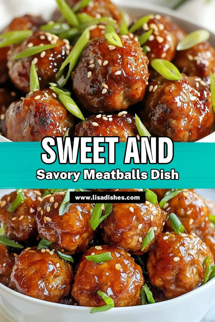 Indulge in these delicious honey garlic meatballs with our easy baked meatball recipe! Perfect for a quick weeknight dinner, these Asian-inspired meatballs are made with ground beef and coated in a luscious honey garlic glaze. This ground beef meatballs recipe is not only simple but also flavorful and satisfying. Save this recipe for your next meal and impress your family with these delightful bites. #HoneyGarlicMeatballs #EasyMeatballGlaze #BakedMeatballs #AsianInspiredCooking