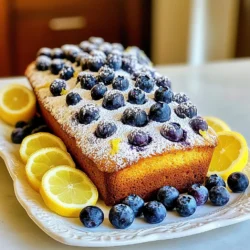 - 1 cup plain yogurt (Greek or regular) - 1 cup granulated sugar - 1/2 cup vegetable oil - 3 large eggs - Zest of 1 lemon - 2 tablespoons fresh lemon juice - 2 cups all-purpose flour - 1 teaspoon baking powder - 1/2 teaspoon baking soda - 1/4 teaspoon salt - 1 1/2 cups fresh blueberries (or frozen, if fresh isn't available) - 1 tablespoon flour (for coating blueberries) You can swap the plain yogurt with sour cream. This gives a rich taste. If you want a lighter option, use low-fat yogurt. Instead of vegetable oil, you can use melted coconut oil. This adds a hint of flavor. If you don’t have fresh blueberries, frozen ones work well too. Just coat them lightly with flour first. You can also use an egg substitute like applesauce or mashed banana if needed. Each slice has about 180 calories. It contains 4 grams of protein, 7 grams of fat, and 29 grams of carbs. You also get around 1 gram of fiber. This bread gives you a good boost of energy and flavor without too much guilt. Enjoy it as a snack or breakfast treat! {{ingredient_image_1}} First, set your oven to 350°F (175°C). This is the best temperature for baking. Next, take a 9x5 inch loaf pan. Grease it well or use parchment paper. This helps the bread come out easily later. A well-prepped pan makes a big difference! In a large bowl, add 1 cup of yogurt, 1 cup of sugar, and 1/2 cup of vegetable oil. Whisk these together until smooth and creamy. This is the base of your bread. Then, add 3 large eggs one at a time. Mix well after each egg. Now, stir in the zest of 1 lemon and 2 tablespoons of fresh lemon juice. In another bowl, mix 2 cups of flour, 1 teaspoon of baking powder, 1/2 teaspoon of baking soda, and 1/4 teaspoon of salt. Slowly add the dry mix to the wet mix. Stir until just combined. Remember, it’s okay if there are a few lumps! Take 1 1/2 cups of blueberries and toss them with 1 tablespoon of flour in a small bowl. This keeps them from sinking in the batter. Gently fold the blueberries into the batter. Be careful not to burst them. Pour the batter into your loaf pan, smoothing the top with a spatula. Bake for 50-60 minutes. Use a toothpick to check if it’s ready. If the top browns too fast, cover it with foil for the last 15 minutes. Once baked, let your bread cool in the pan for 10 minutes. Then, move it to a wire rack to cool completely. Enjoy the wonderful smell! To get the best texture, use room temperature eggs. This helps the batter mix better. Mix the wet and dry ingredients gently. Overmixing can make the bread tough. When adding blueberries, fold them in carefully. This keeps them whole and tasty. If the top browns too fast, cover it with foil. This lets the inside bake without burning the top. To keep your bread moist, don’t overbake it. Start checking for doneness at 50 minutes. Use yogurt in the recipe; it adds moisture. Adding lemon juice also helps keep the bread soft. Once it cools, wrap it in plastic wrap. This helps keep the moisture in. If you want even more moisture, serve it with a drizzle of honey. Serve your Blueberry Lemon Yogurt Bread warm or at room temperature. Dust the top with powdered sugar for a nice touch. You can add fresh blueberries and lemon slices on the side. This adds color and flavor. Pair it with a cup of tea or coffee for a cozy treat. For a fun twist, try adding a scoop of vanilla ice cream! Pro Tips Use Room Temperature Ingredients: Allow your yogurt and eggs to sit at room temperature for about 30 minutes before mixing. This helps create a smoother batter and improves the rise of the bread. Don’t Overmix: When combining wet and dry ingredients, mix until just combined. Overmixing can lead to dense bread due to gluten development. Blueberry Coating Trick: Tossing the blueberries in flour before adding them to the batter helps prevent them from sinking to the bottom during baking, ensuring a more even distribution throughout the bread. Cool Completely: Let the bread cool completely on a wire rack before slicing. This allows the structure to set, making it easier to cut and enhancing the flavor. {{image_2}} If you want to mix things up, try other fruits. Raspberries add a tangy twist. Strawberries bring a sweet touch. Cherries can add a rich flavor. You can even use diced peaches for a summer vibe. Remember to coat these fruits in flour too. This keeps them from sinking in the batter. For a gluten-free version, swap all-purpose flour with a gluten-free blend. Make sure it has xanthan gum for a good texture. You can also try almond flour for a nutty taste. Just remember, this may change the bread's density. Adjust the baking time if needed. Start checking the bread a bit earlier. To add more flavor, think about using herbs and spices. A pinch of cinnamon gives warmth. Lavender can add a floral note. You might even try fresh thyme for a unique twist. Mix these with your wet ingredients for the best flavor. Just a little goes a long way, so start small. Store your Blueberry Lemon Yogurt Bread at room temperature. Use an airtight container or wrap it tightly with plastic wrap. This keeps the bread moist and fresh. It can last up to three days on the counter. If your kitchen is warm, consider refrigerating it. This helps prevent spoilage, but it may dry out the bread a bit. To freeze Blueberry Lemon Yogurt Bread, slice it first. Place the slices in a single layer on a baking sheet. Freeze them for about an hour. Once frozen, transfer the slices to a freezer bag. Remove as much air as possible before sealing. It can last up to three months in the freezer. When you want to enjoy a slice, just take it out and let it thaw at room temperature. To reheat the bread, preheat your oven to 350°F (175°C). Wrap the bread or slices in aluminum foil. Place them in the oven for about 10 to 15 minutes. This keeps the bread moist and brings back its soft texture. You can also use a microwave. Heat a slice for 15 to 20 seconds. Enjoy your warm, delicious bread! Yes, you can use frozen blueberries in this recipe. They work well and add great flavor. Just toss them in flour before mixing them into the batter. This helps keep them from sinking. Using frozen berries may change the dough a bit. You might notice the color is more vibrant. The bread will still taste amazing! You can tell the bread is done when a toothpick comes out clean. Insert it into the center of the loaf. If it has wet batter, it needs more time. Look for a nice golden color on top. If it browns too fast, cover it with foil. Bake for about 50 to 60 minutes to get perfect results. This bread is tasty on its own, but you can make it even better! Try serving it with butter or cream cheese. You can also add fresh lemon slices for a pop of flavor. For a fun twist, pair it with yogurt or a scoop of ice cream. Fresh berries on the side make a nice touch too. Enjoy your delicious treat! This blog post covered how to make Blueberry Lemon Yogurt Bread. We explored ingredients, substitutions, and nutritional info. I shared step-by-step instructions to ensure your bread turns out great. Plus, I included tips for texture and moisture, along with variations for fun flavors. You learned how to store and reheat your bread for freshness. Baking can be fun and rewarding. Try these tips and enjoy a delicious slice today!