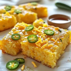 Jalapeno Cheddar Cornbread Flavorful and Easy Recipe