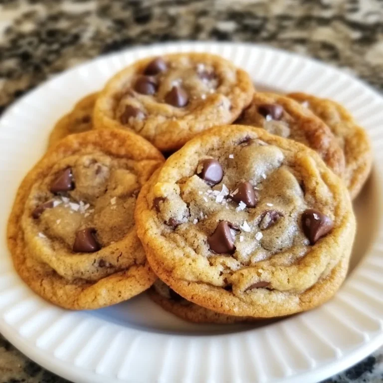 To make tasty tahini chocolate chip cookies, gather these key items: - 1 cup tahini - 1/2 cup brown sugar - 1/2 cup granulated sugar - 1 large egg - 1 teaspoon vanilla extract - 1 teaspoon baking soda - 1/2 teaspoon salt - 1 1/2 cups all-purpose flour - 1 cup semi-sweet chocolate chips - Sea salt for sprinkling You can add a few fun touches to make your cookies even better: - 1/2 teaspoon cinnamon for warmth - 1/2 cup chopped nuts for crunch - A splash of almond extract for extra flavor If you have allergies, don’t worry! Here are some easy swaps: - Use sunflower seed butter instead of tahini for nut-free cookies. - Swap the egg for 1/4 cup applesauce to make them egg-free. - For gluten-free cookies, use a gluten-free flour blend. {{ingredient_image_1}} Start by turning your oven to 350°F (175°C). This is the perfect temperature for baking. Next, take a baking sheet and line it with parchment paper. This will help the cookies not stick. Make sure you have enough space on the sheet for all your cookies. In a big mixing bowl, add 1 cup of tahini, 1/2 cup of brown sugar, and 1/2 cup of granulated sugar. Use a hand mixer or a whisk to mix them well. You want this mixture to be smooth and creamy. Next, crack in one large egg. Pour in 1 teaspoon of vanilla extract. Mix again until everything is fully blended. In another bowl, whisk together 1 teaspoon of baking soda, 1/2 teaspoon of salt, and 1 1/2 cups of all-purpose flour. This will create your dry mix. Gradually add this dry mix to the wet mixture. Fold it in gently. You want to combine them without overmixing. Finally, stir in 1 cup of semi-sweet chocolate chips. Make sure they are evenly spread throughout the dough. For a chewy cookie, do not overmix. Mix the wet and dry ingredients just until they blend. Underbaking slightly helps keep the center soft. Let them cool on the baking sheet for a few minutes. This helps them set without getting too hard. Store leftover dough in an airtight container. Keep it in the fridge for up to a week. You can also freeze the dough for longer storage. Just scoop it into balls and place them on a baking sheet. Freeze until solid, then transfer to a bag. This way, you can bake fresh cookies anytime! Use a good cookie scoop for even-sized cookies. This ensures they bake at the same rate. A whisk and mixing bowls are essential for blending ingredients well. Parchment paper keeps the cookies from sticking, making cleanup easy. A wire rack cools the cookies evenly. These tools will help you create the best tahini chocolate chip cookies! Pro Tips Use Smooth Tahini: Opt for a smooth tahini for a better texture in your cookies. Chunky tahini may lead to uneven consistency. Chill the Dough: If your dough is too sticky, refrigerate it for 30 minutes. This helps in easier handling and better cookie shape. Measure Flour Accurately: Always spoon your flour into the measuring cup and level it off with a knife. This prevents using too much flour, which can make cookies dry. Experiment with Mix-ins: Feel free to add nuts, dried fruits, or different types of chocolate chips for a unique twist on these cookies. {{image_2}} You can add nuts or dried fruits to your cookies. Try chopped walnuts or pecans for a nice crunch. Almonds also work well and add a sweet taste. For dried fruits, consider adding raisins or chopped dates. They add a chewy texture and natural sweetness. Just mix in about 1/2 cup of your chosen nuts or fruits when you add the chocolate chips. If you want gluten-free cookies, swap the all-purpose flour for a gluten-free blend. These blends often work well in cookie recipes. For vegan cookies, replace the egg with a flax egg. Mix 1 tablespoon of ground flaxseed with 2.5 tablespoons of water. Let it sit for five minutes to thicken before adding. Use maple syrup instead of sugars for a vegan sweetener. You can play around with chocolate types in your cookies. Use dark chocolate chips for a richer flavor. White chocolate chips give a sweet contrast to tahini. You can also chop up a chocolate bar for a mix of textures. Try adding a bit of cocoa powder to the dough for an extra chocolatey kick. Just reduce the flour slightly to keep the dough right. To keep your Tahini Chocolate Chip Cookies fresh, store them in an airtight container. This helps keep moisture in, ensuring they stay soft. Place a piece of bread in the container to help retain moisture. The cookies absorb the moisture and stay delicious. Store them at room temperature for up to a week. If you want to save some cookies for later, freezing works great. First, let the cookies cool completely. Then, place them in a single layer on a baking sheet. Freeze for about an hour until firm. Once frozen, transfer them to a freezer-safe bag. Remove as much air as possible before sealing. You can freeze them for up to three months. If your cookies become stale, don’t worry! Preheat your oven to 300°F (150°C). Place the cookies on a baking sheet. Bake for about 5 minutes. This warms them up and brings back some softness. You can also try putting a slice of bread in the container for a few hours. This will help them regain some moisture. Enjoy your cookies as if they were fresh! Yes, you can add nuts. Chopped walnuts or pecans work well. Just mix them in with the chocolate chips. Use about 1/2 cup of nuts for a nice crunch. This addition adds flavor and texture. Check the edges of the cookies. They should be lightly golden. The centers will still look soft. They will firm up as they cool. Set a timer for 10-12 minutes. Keep an eye on them to avoid overbaking. Yes, you can make these cookies without eggs. Use 1/4 cup of unsweetened applesauce instead. You can also try 1/4 cup of mashed banana. Both options help bind the dough. The cookies may be a bit softer but still taste great. In this blog post, I covered key ingredients for delicious cookies and how to prepare them. You learned steps for mixing wet and dry ingredients, plus tips for the best texture. I also shared storage tips to keep your cookies fresh. Remember, you can make tasty variations by adding nuts or opting for gluten-free options. Baking cookies is fun and rewarding. With this guide, you can create your own perfect batch every time. Enjoy your baking adventure!