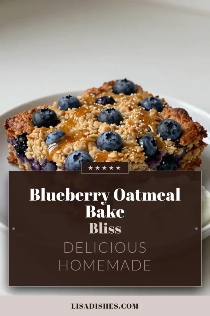 Start your day with a delicious Blueberry Oatmeal Bake, a perfect blend of flavors and nutrition! This healthy breakfast recipe is an easy oatmeal casserole that combines rolled oats and fresh or frozen blueberries for a delightful morning treat. Ideal for meal prep, this vegan breakfast bake is not only tasty but packed with wholesome ingredients. Try it today and share your favorite toppings! #BlueberryOatmealBake #HealthyBreakfast #VeganRecipes #OatmealCasserole