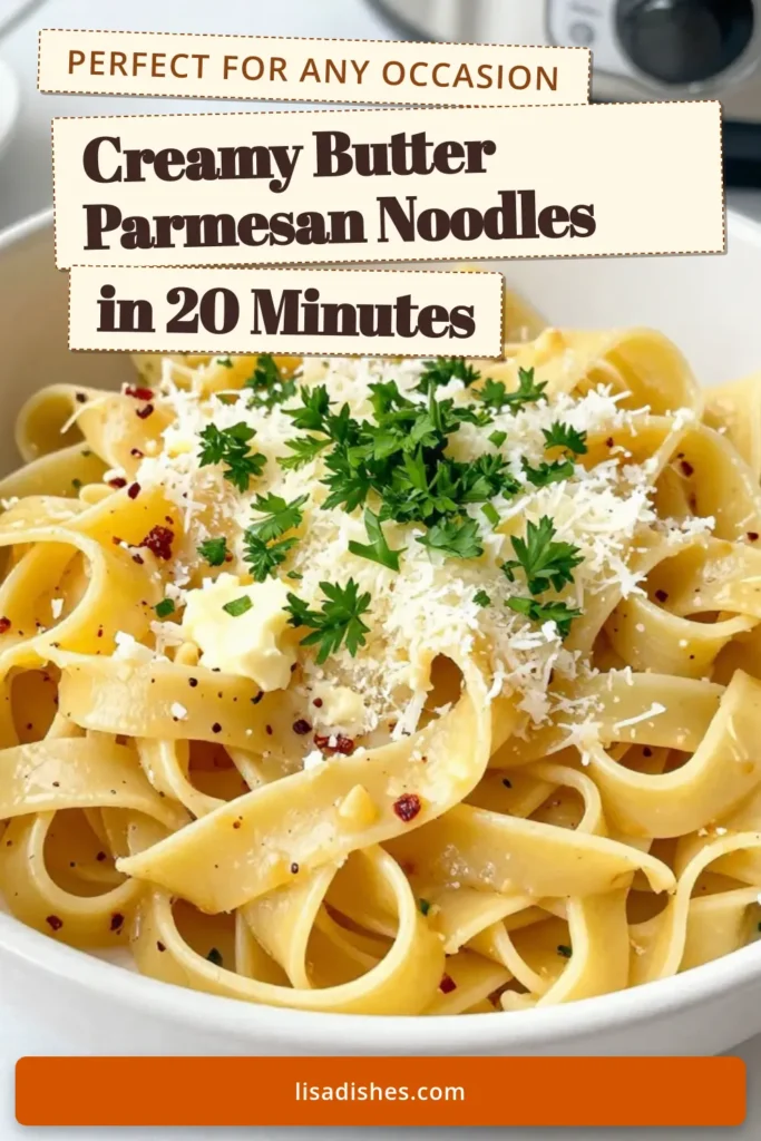 Discover the joy of cooking with this delicious Instant Pot Butter Parmesan Noodles recipe! In just 20 minutes, you can whip up a creamy fettuccine Instant Pot recipe that's perfect for busy weeknights. This quick Parmesan pasta recipe combines savory garlic and rich butter for an easy one-pot pasta meal that everyone will love. Don't miss out—save this recipe for your next family dinner! #InstantPotNoodles #EasyPastaRecipe #ButterParmesanPasta #QuickMeals