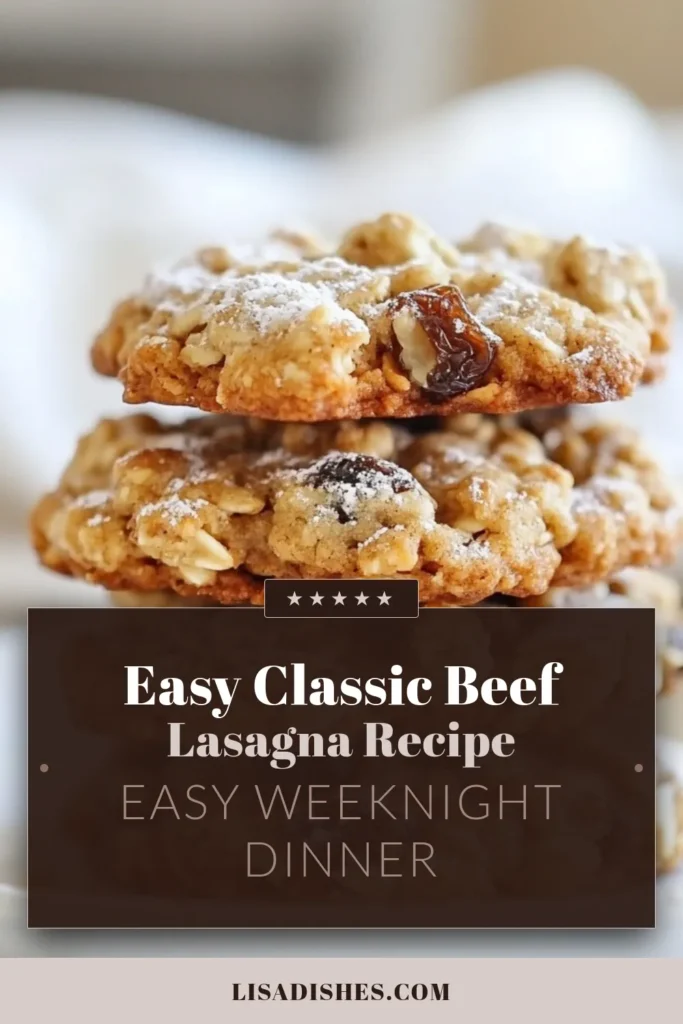 Start your mornings right with these delicious oatmeal raisin breakfast cookies! This healthy oatmeal cookie recipe combines rolled oats, whole wheat flour, and nutty walnuts for a wholesome treat. Perfect as a grab-and-go option, these oatmeal raisin cookies are a delightful way to enjoy a nutritious breakfast. Try this whole wheat cookie recipe for a guilt-free delight. Save this recipe for your next breakfast inspiration! #BreakfastCookies #HealthyCookies #OatmealRaisinCookies #WholeWheatCookies