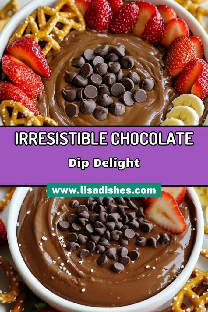 Dive into this delicious Chocolate Peanut Butter Cheesecake Dip, the ultimate easy party dip! This creamy cheesecake dip recipe combines rich chocolate and smooth peanut butter for a mouthwatering chocolate dessert dip that's perfect for any gathering. Ready in just 15 minutes, it's a no-bake cheesecake dip that everyone will love. Don’t forget to save this recipe for your next get-together! #ChocolateDip #PartyRecipe #NoBakeDessert #CheesecakeDip