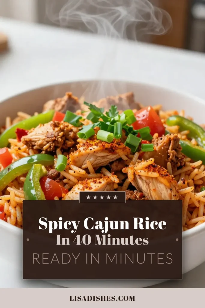 Discover the ultimate Spicy Cajun Rice Recipe with this mouthwatering Dirty Rice Recipe featuring ground chicken! This Easy Cajun Dinner combines aromatic vegetables, Cajun seasoning, and a burst of flavor that will warm your soul. Perfect for family meals, it's quick and satisfying. Don't miss out on this delicious Cajun seasoning recipe that's sure to impress! Save this recipe for your next dinner! #CajunCuisine #DirtyRice #HealthyDinner #SpicyCajunRice