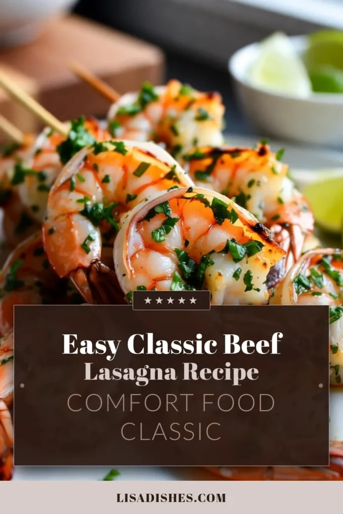 Discover the perfect summer flavor with these mouthwatering cilantro lime shrimp skewers! This grilled shrimp recipe features a delicious shrimp marinade that elevates your easy shrimp recipes to the next level. Ready in just 45 minutes, these shrimp skewers are perfect for gatherings or a quick weeknight dinner. Don’t miss out on this flavorful dish—save this shrimp skewers recipe now! #CilantroLimeShrimp #ShrimpSkewers #GrilledShrimp #EasyShrimpRecipes